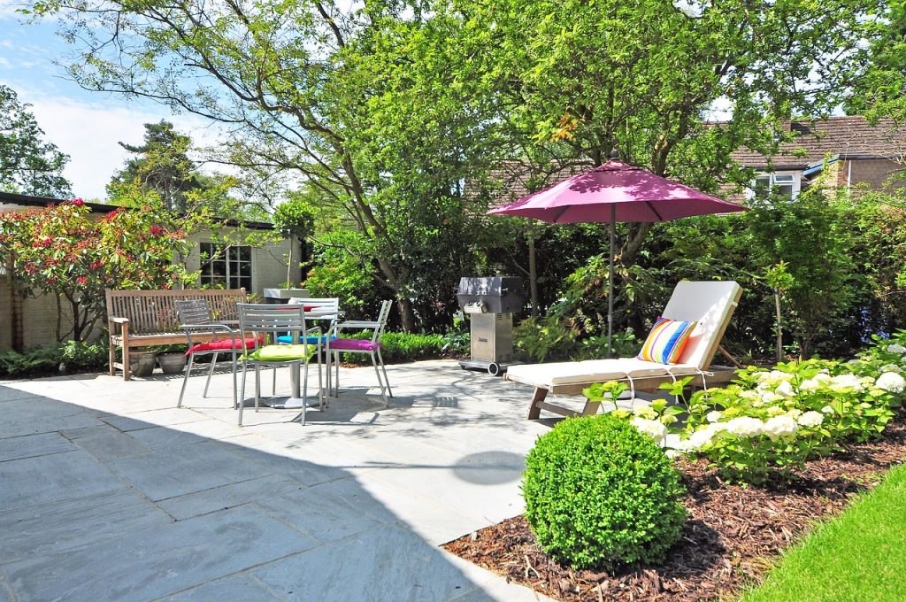 area relax giardino moderno