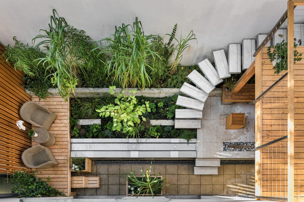giardino moderno