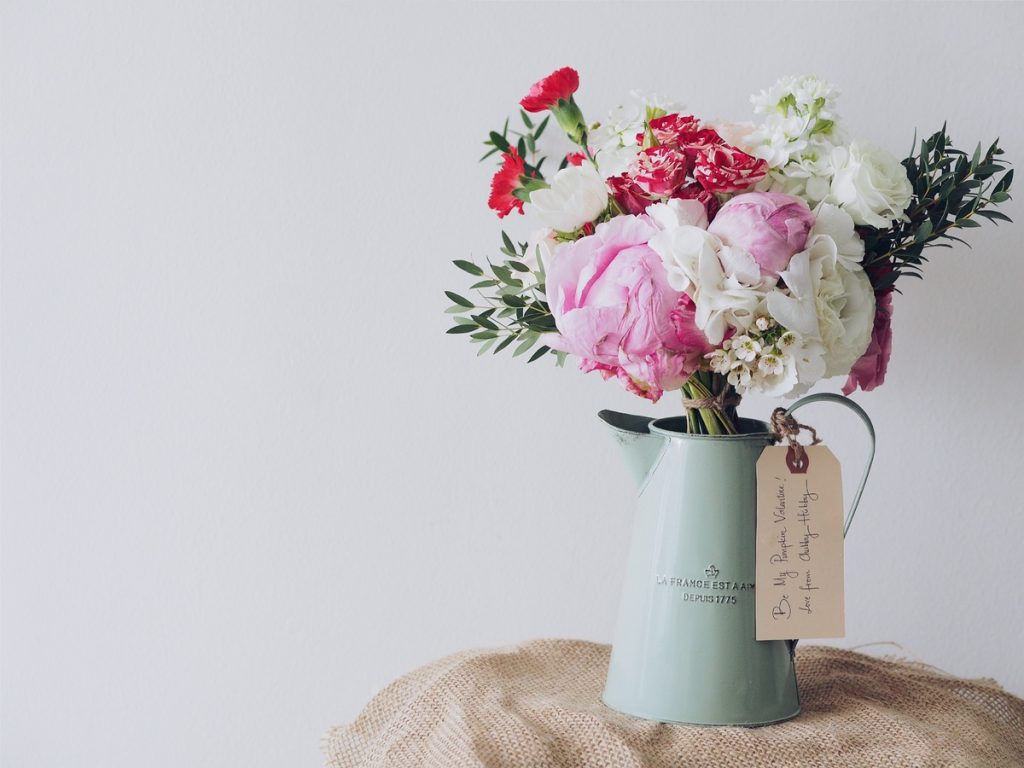Mazzo di fiori per dare colore